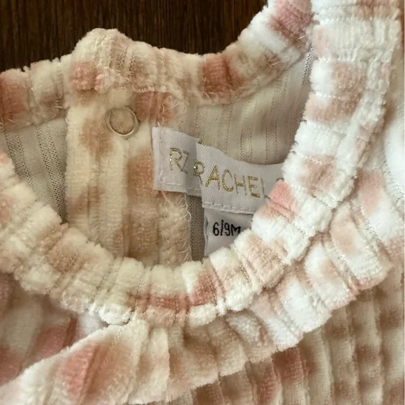 Carter's Pink and White Striped Pajama Set - Picture 8 of 9